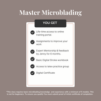 Iza Makeup ©  Mastering Microblading Strokes Course - BLACK FRIDAY