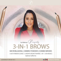 Iza Makeup © 3-IN-1 Eyebrow Course In-person Basic Training  | Deposit