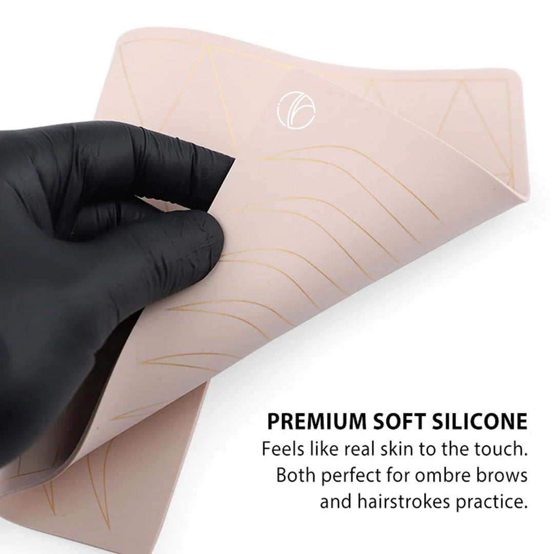 Iza Makeup © Premium Ombre Brow Practice Silicone Pad