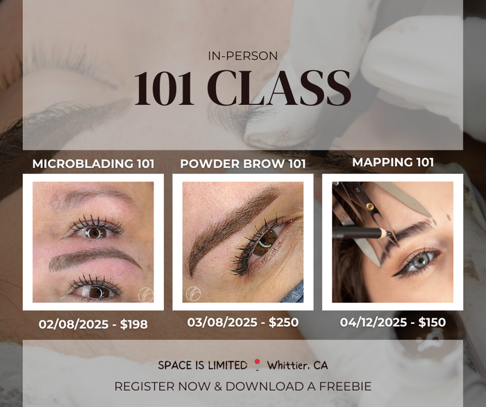 Iza Makeup © Eyebrow Mapping 101: In-Person Class