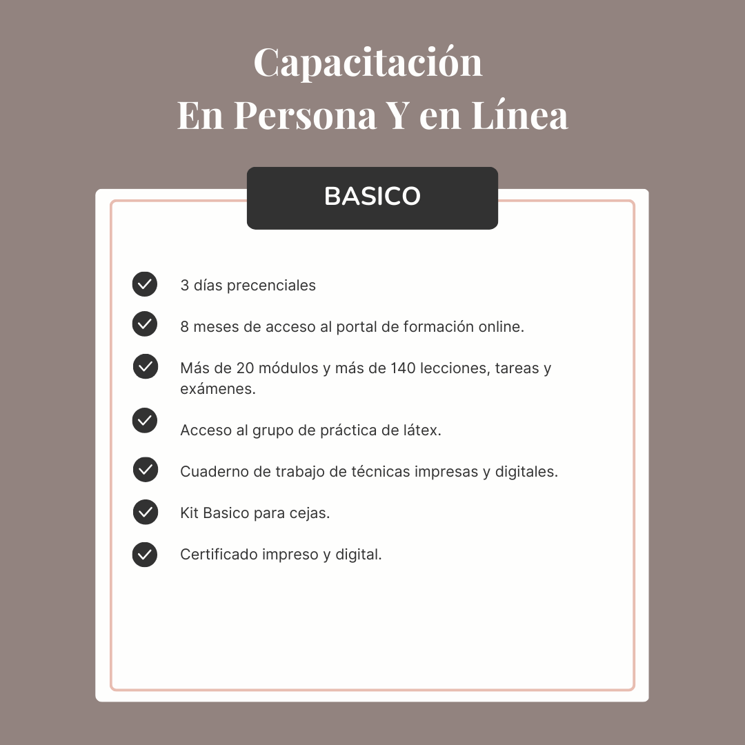 Iza Makeup © 3-IN-1 Eyebrow Curso Basico Precencial |  Deposito